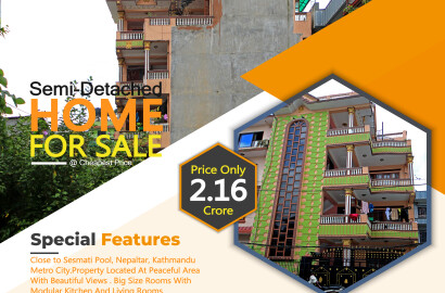 Residential House On Sale at Nepaltar Nearby Sesmati Bridge, Kathmandu Metro City